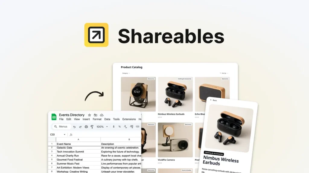 Shareables Lifetime